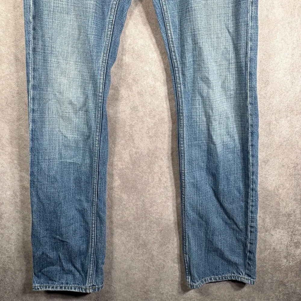 Aeropostale Bowery Slim Straight Jeans Mens Size 29X32 Blue Medium Wash Denim